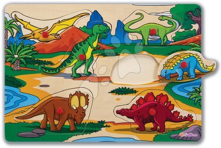 Jocuri educative din lemn - Puzzle din lemn Pin Puzzle Eichhorn  - 5