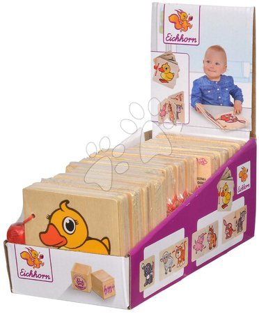 Wooden educational games - Wooden Picture Book DP Eichhorn - 4