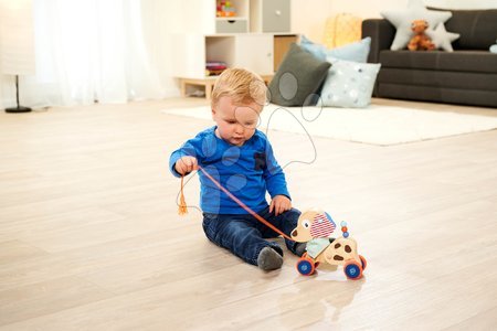 Jouets à tirer - Chien en bois à tirer l'animal Eichhorn Dog Pull-along - 7