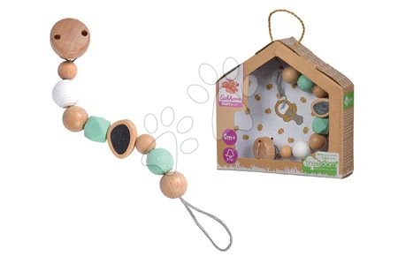 Puzdros y cadenas para chupones - Cadena de madera para chupete Bio 100% Natur Baby Pure Dummy Chain Eichhorn - 7