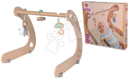 Parc et tapis de jeux - Barre en bois design Baby Pure Gym Eichhorn - 6