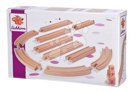 Wooden toy trains and railway sets - Spare parts for the Train Track Set Large Eichhorn - 6