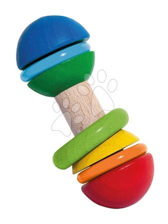 Hračky pro nejmenší - Dřevěné chrastítko Bar Grasping Toy Eichhorn