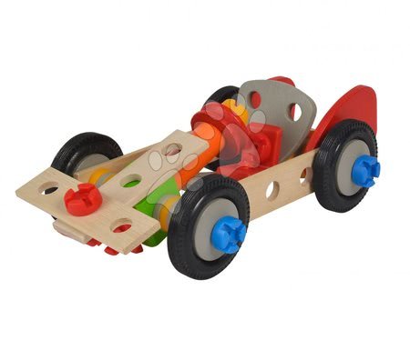 Dřevěné stavebnice Eichhorn - Dřevěná stavebnice auta Constructor Pedal Car Eichhorn - 1