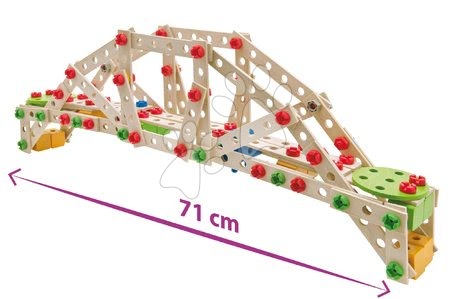 Giochi di costruzioni in legno Eichhorn - Costruzione in legno mulino a vento Constructor Windmill Eichhorn - 12