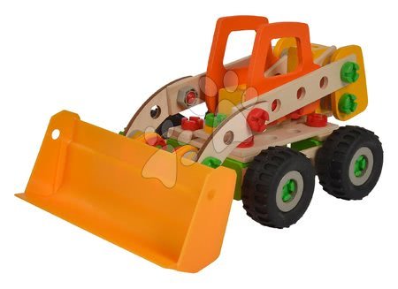 Jeux de construction en bois Eichhorn - Kit de construction en bois Chargeuse sur pneus Constructor Wheel Loader Eichhorn - 4