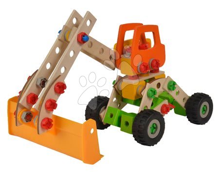 Jeux de construction en bois Eichhorn - Kit de construction en bois Chargeuse sur pneus Constructor Wheel Loader Eichhorn - 5