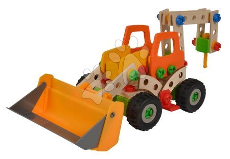 Jeux de construction en bois Eichhorn - Kit de construction en bois Chargeuse sur pneus Constructor Wheel Loader Eichhorn - 7