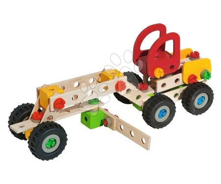 Jeux de construction en bois Eichhorn - Kit de construction en bois Moissonneuse-batteuse Constructor Mobile Harvester Eichhorn - 2