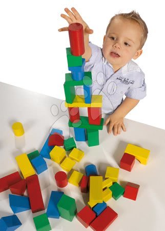 Cubetti in legno - Mattoncini in legno colorati Wooden Blocks XL Baby Eichhorn - 3