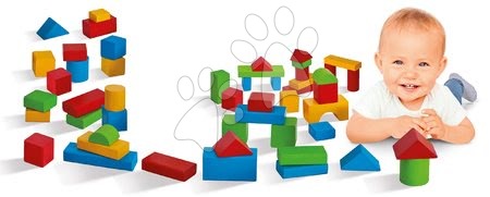 Cubetti in legno - Mattoncini in legno colorati Wooden Blocks XL Baby Eichhorn - 4