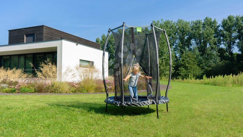 Dětské trampolíny - Trampolína s ochrannou sítí Tiggy Junior trampoline Exit Toys - 4