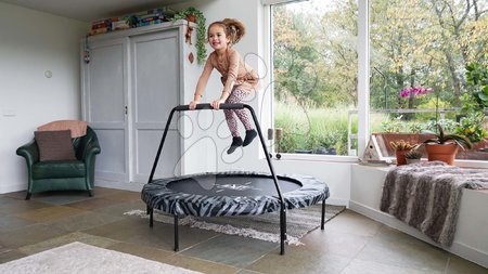 Childrens Trampolines - EXIT Tiggy junior trampoline with frame ø140cm - black/grey - 2