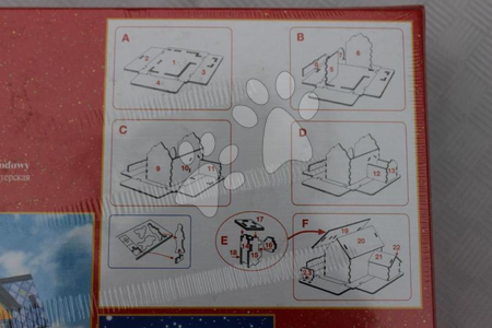 Puzzle 3D per bambini diversi tipi di case