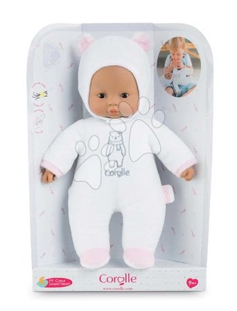 Panenky od 9 měsíců - Panenka medvídek Sweet Heart White Bear Corolle - 6