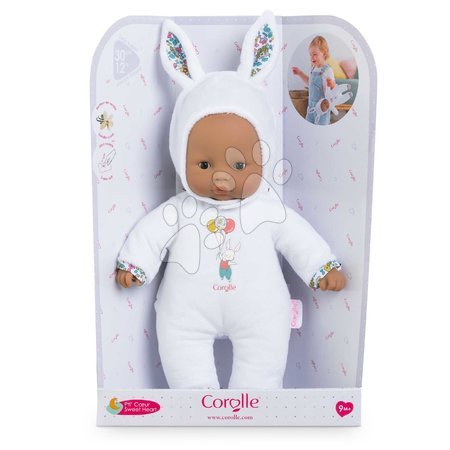 Baby toys - Bábika Sweet Heart White Bunny Mon Doudou Corolle - 7