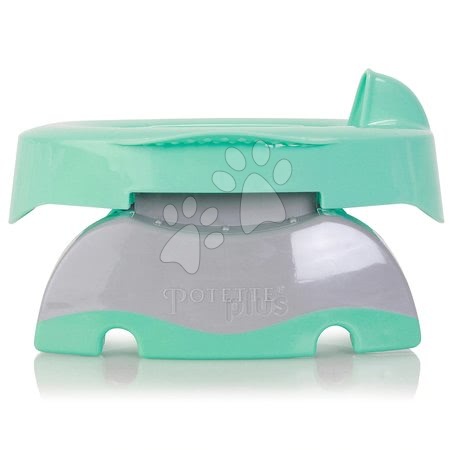 Potties and potty training seats - Travel potty/Toilet reducer Potette Premium 2-in-1 Pastel Teal Kalencom - 5