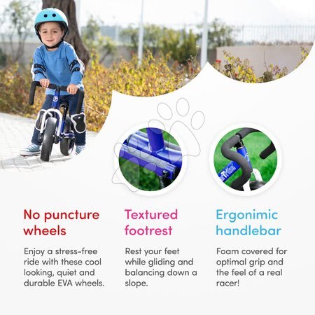 Odrážedla od 18 měsíců - Balanční odrážedlo skládací Folding Balance Bike Blue smarTrike - 9