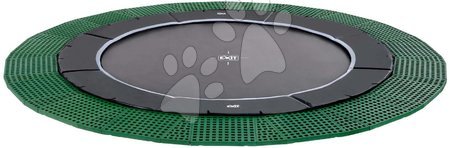  | Page 44 - EXIT Dynamic ground-level trampoline ø427cm with Freezone safety plates - black