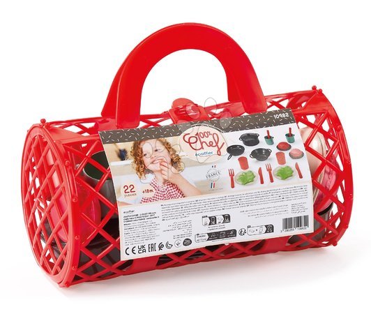 Le stoviglie ed accessori per cucina - Cestino da picnic con set da pranzo 100% Chef Écoiffier - 1