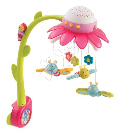 Baby mobiles - Musical Mobile for Crib Flower Cotoons Smoby - 9