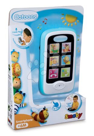 Jucării cu sunete - Smartphone Cotoons Smoby - 2