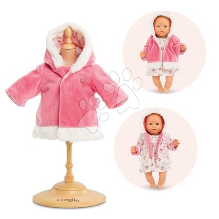 Oblečení pro panenky - Oblečení Coat-Enchanted Winter Bébé Corolle - 5