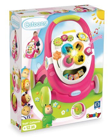 Baby walkers - Cotoons Smoby Baby Walker and Activity Board - 5