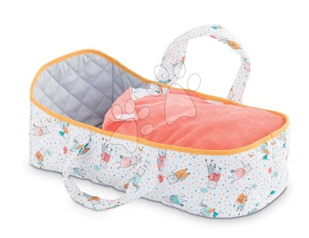 Doplňky pro panenky - Přenosná textilní postýlka Carry Bed Coral Mon Premier Poupon Bébé Corolle - 5