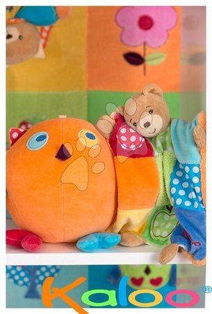 Kuschel- und Einschlafspielzeug - Teddybär Puppentheater Colors-Doudou Puppet Bear Patchwork Kaloo - 2