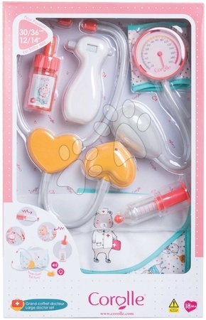 Medical carts for kids - Medical bag Large Doctor Set Corolle - 6