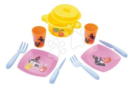 Accesorii și vase de bucătărie de jucărie - Set veselă Barbapapa Écoiffier - 3