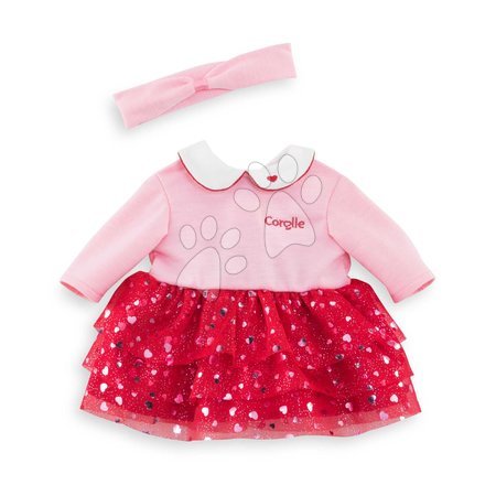 Corolle - Oblečenie Dress & Headband Heart Petals Mon Premier Poupon Corolle