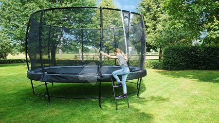 Trampoline accessories - EXIT trampoline ladder for frame heights of 50-65 cm - 2