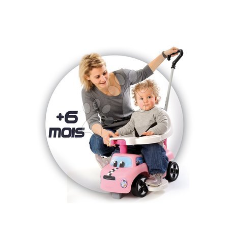 Produse vechi - Babytaxiu și premergător Auto Balade Girl Smoby - 4