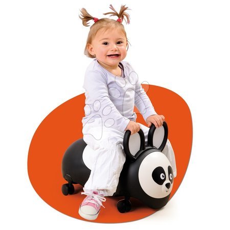 Neaktívna Staré položky - SMOBY 447002 HAPPY ZOO odrážadlo Panda Ride on s 360 stupňovými kolesami od 12 mesiacov 44*22*31 cm - 1