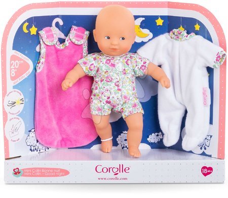 Lalki od 18 miesięcy - Lalka Mini Calin Good Night Blossom Garden Corolle - 6