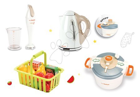 Electrocasnice mici de jucărie - Set jucărie Mini Tefal oală sub presiune - 10