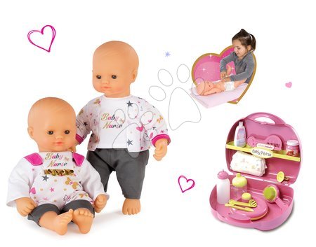 Puppen mit Zubehör Sets - Puppenset Baby Nurse Gold Edition Smoby - 15