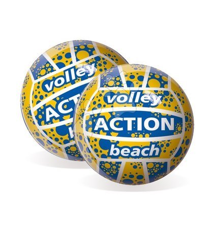 Hry na záhradu - Volejbalová lopta Volley Action Beach Unice gumená 22 cm