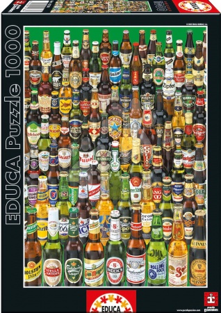 1000 delne puzzle - Puzzle Beers Educa - 2