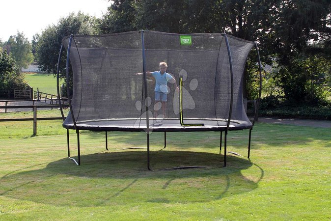 Trampolines avec filet de sécurité - Trampoline avec filet de protection Silhouette trampoline Exit Toys - 9