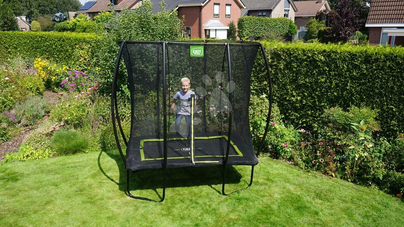 Trampolines avec filet de sécurité - Trampoline avec filet de protection Silhouette trampoline Exit Toys - 8