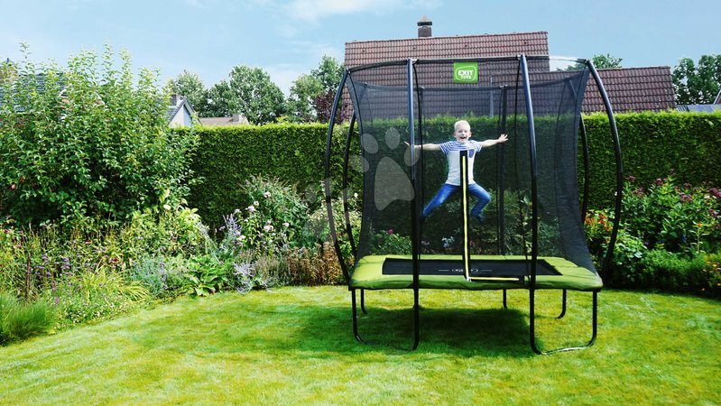 Garden Trampolines - EXIT Silhouette trampoline 153x214cm - green - 8