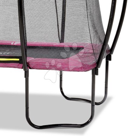 Garden Trampolines - EXIT Silhouette trampoline 153x214cm - pink - 5