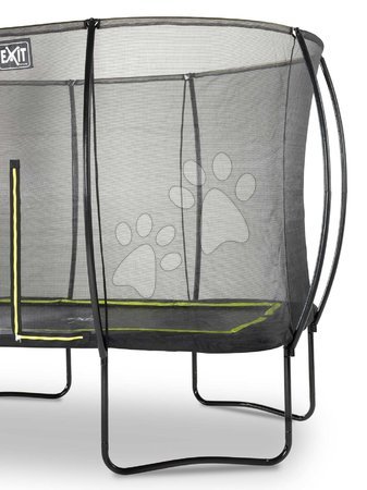 Garden Trampolines - EXIT Silhouette trampoline 214x305cm - black - 4