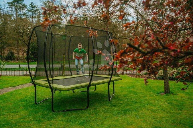 Garden Trampolines - EXIT Silhouette trampoline 214x305cm - green - 8