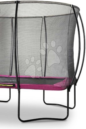 Garden Trampolines - EXIT Silhouette trampoline 244x366cm - pink - 4