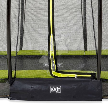 Bodentrampoline - EXIT Silhouette Bodentrampolin ø183cm mit Sicherheitsnetz - grün - 5