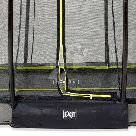 Bodentrampoline - EXIT Silhouette Bodentrampolin ø305cm mit Sicherheitsnetz - schwarz - 5